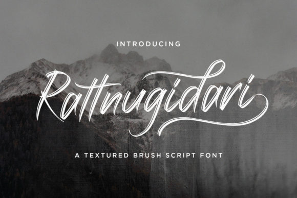 Rattnugidari Font Poster 1