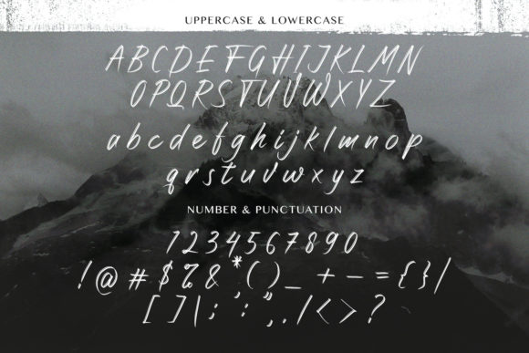 Rattnugidari Font Poster 13