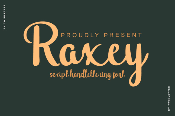 Raxey Font Poster 1