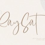 Raysat Font Poster 1