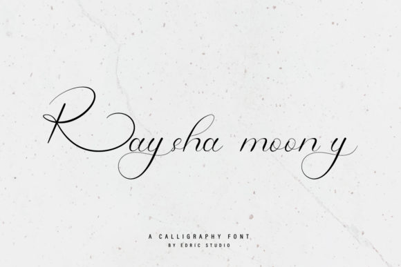 Raysha Moonly Font