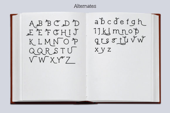 Real Pen Font Poster 5