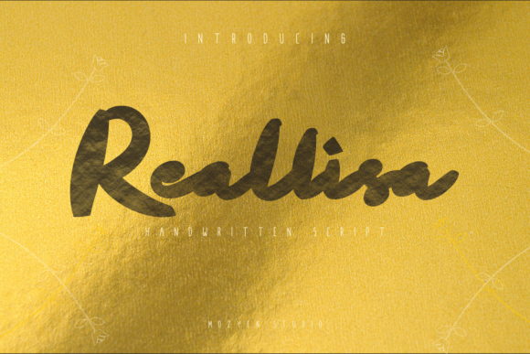 Reallisa Font