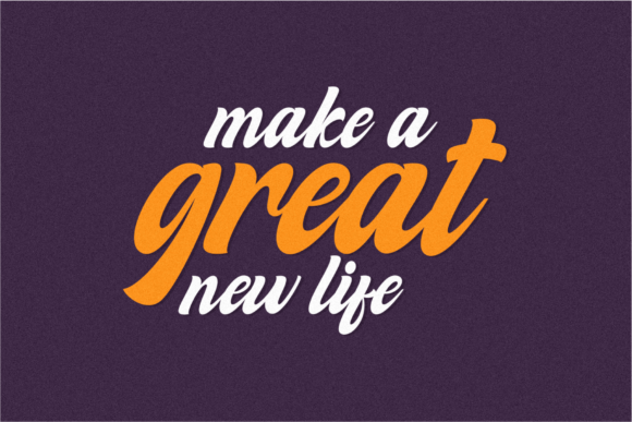 Recelity Font Poster 3