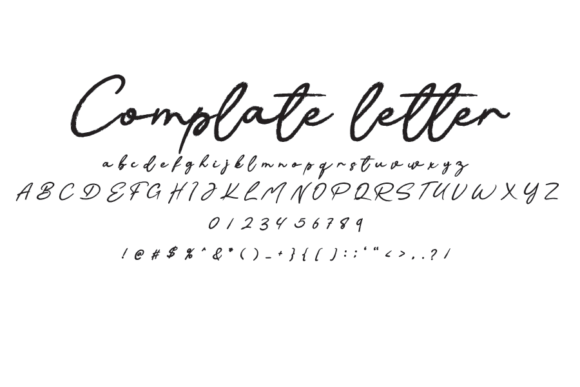 Reflecting Font Poster 4