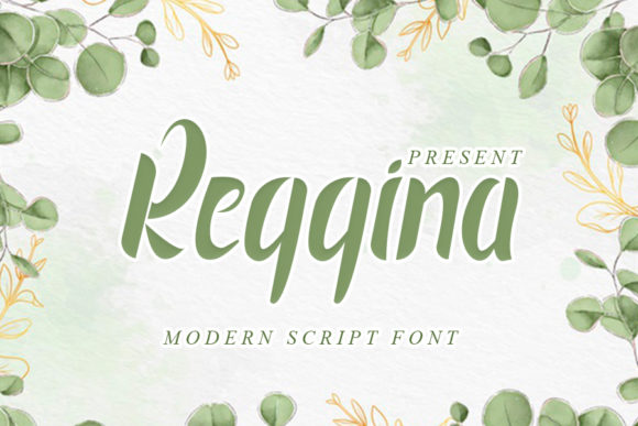 Reggina Font Poster 1