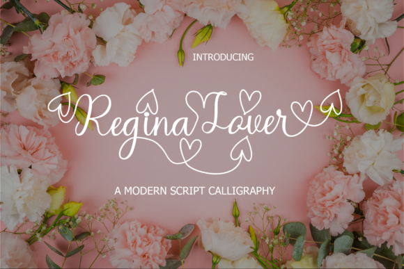 Regina Lover Font Poster 1