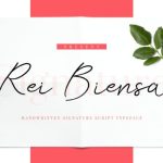 Rei Biensa Font Poster 1