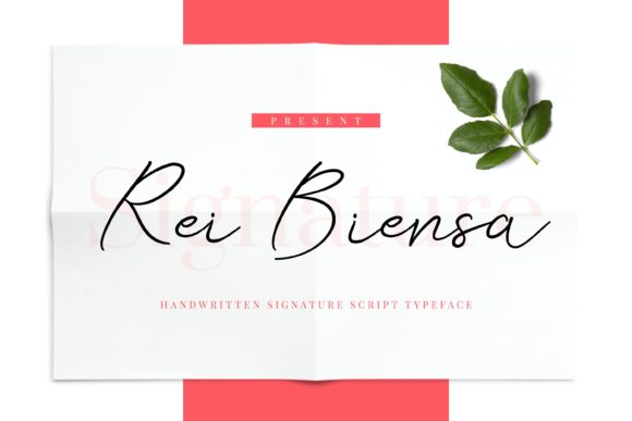 Rei Biensa Font Poster 1