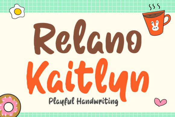 Relano Kaitlyn Font