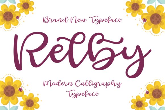 Relby Font Poster 1