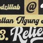 Relieve Font Poster 3