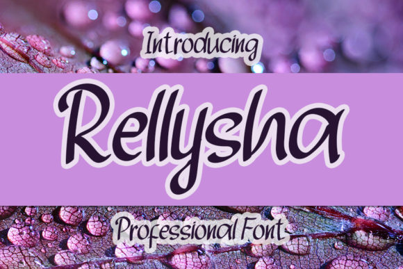 Rellysha Font Poster 1