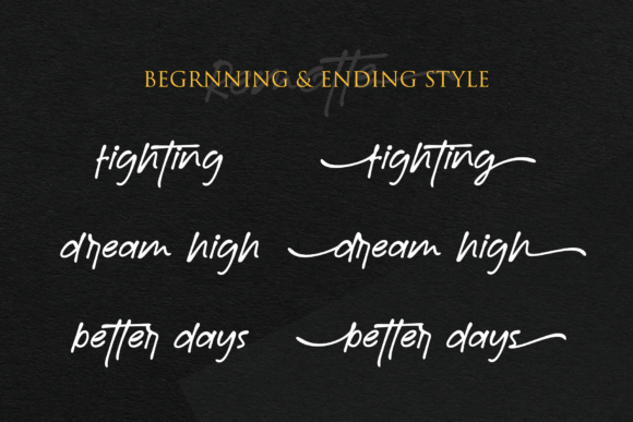 Remotte Font Poster 5