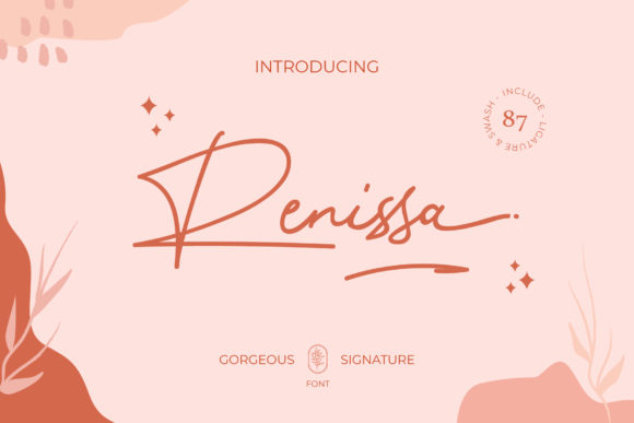 Renissa Font Poster 1