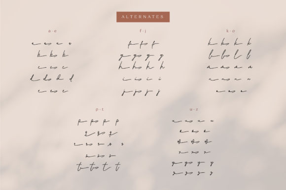 Renissa Font Poster 15