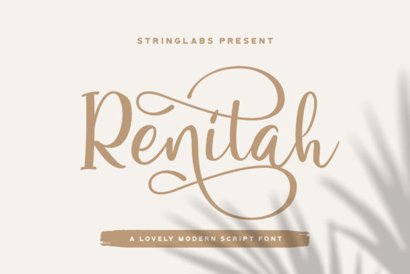 Renitah Font Poster 1