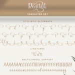 Renitah Font Poster 14