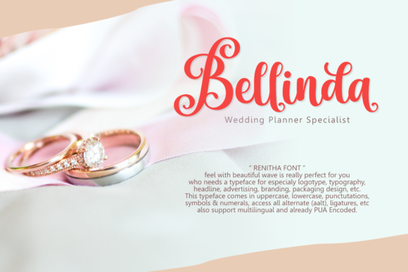 Renitha Font Poster 2