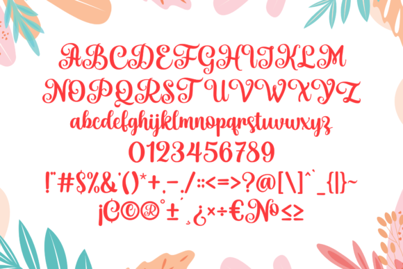 Renitha Font Poster 3