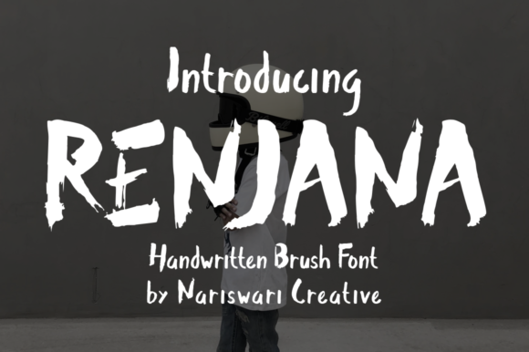 Renjana Font Poster 1