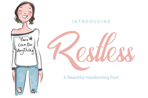 Restless Font Poster 1