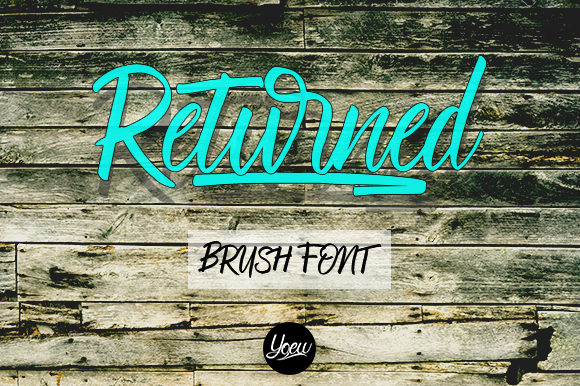 Returned Font