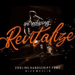 Revitalizer Font Poster 1