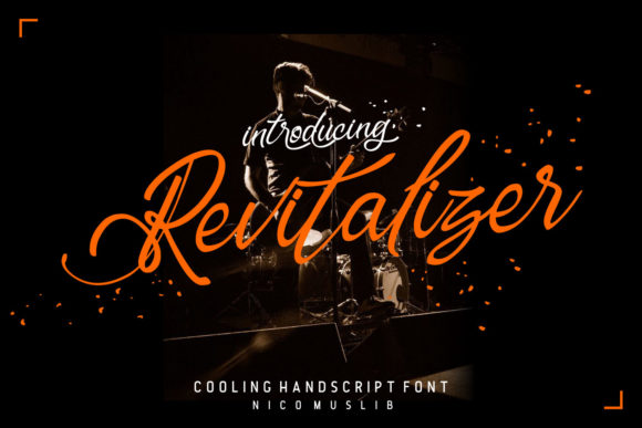 Revitalizer Font Poster 1