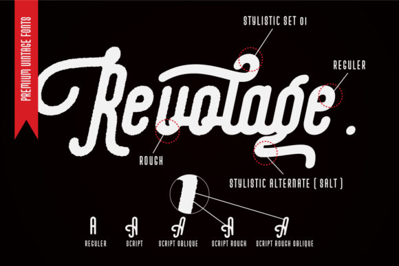 Revolage Font Poster 2