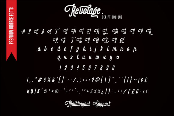 Revolage Font Poster 11