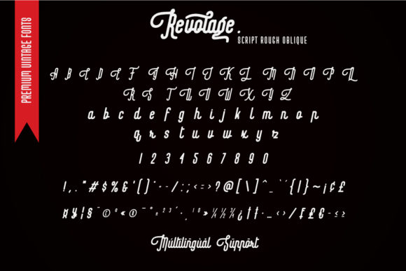 Revolage Font Poster 15