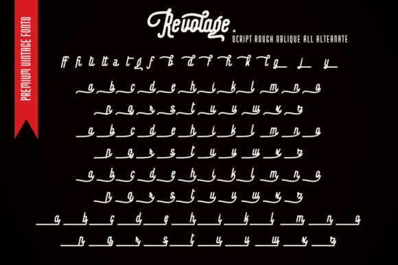 Revolage Font Poster 16