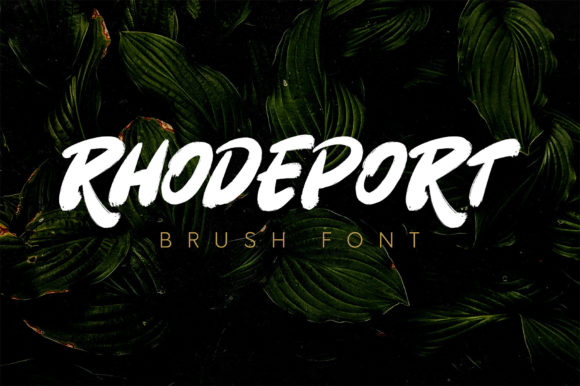 Rhodeport Font Poster 1