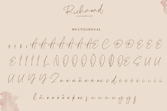 Richmond Font Poster 7