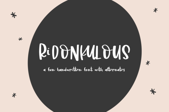 Ridonkulous Font