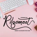 Rilgomest Font Poster 1