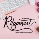 Rilgomest Font Poster 1