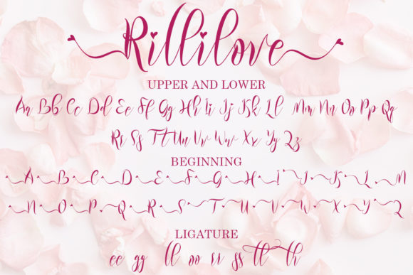 Rillilove Font Poster 11