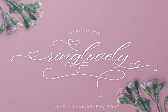 Ringlovely Font Poster 1