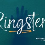 Ringster Font Poster 1