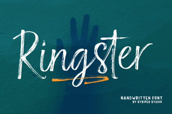 Ringster Font Poster 1