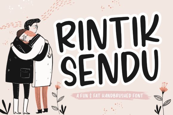 Rintik Sendu Font Poster 1