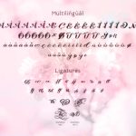 Risalove Font Poster 8