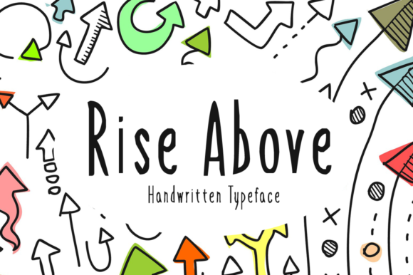 Rise Above Font Poster 1