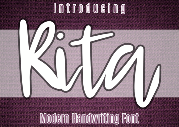 Rita Font Poster 1