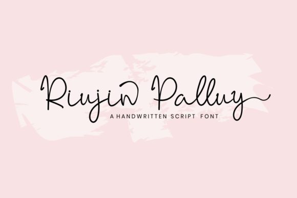 Riujin Palluy Font