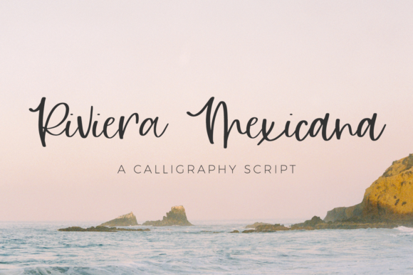 Riviera Mexicana Font Poster 1