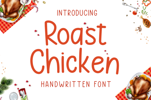 Roast Chicken Font Roast Chicken Font Poster 1