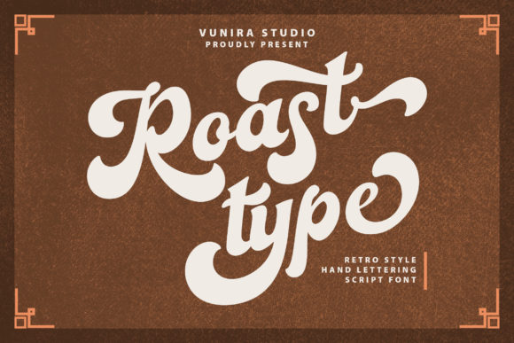 Roast Type Font Poster 1